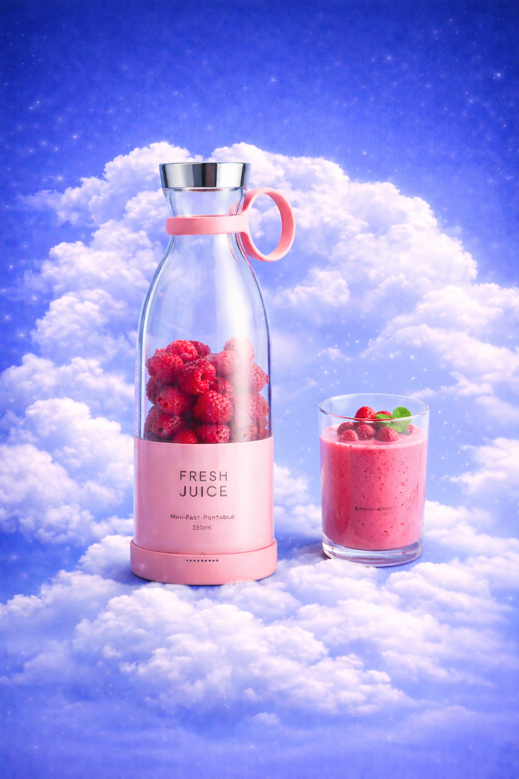 ✨FRESH JUICE - Зөөврийн миксер аяга