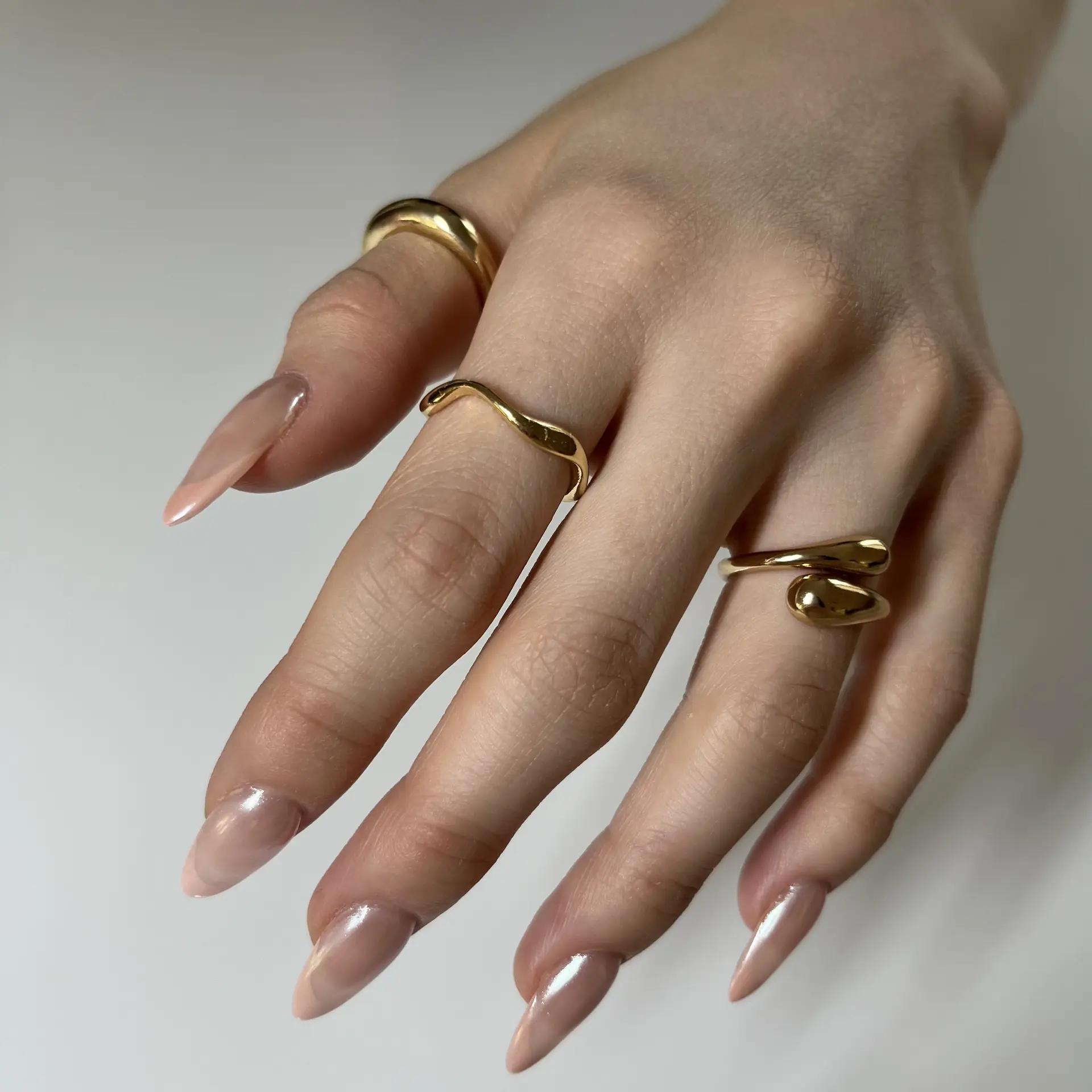 Golden rings (3 sets)