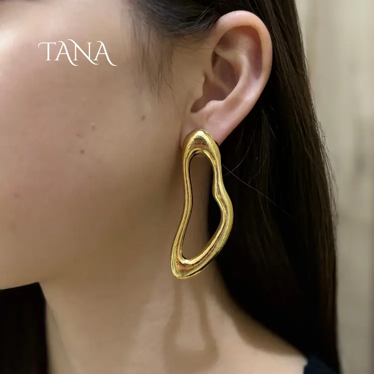 Golden earrings