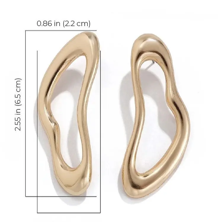 Golden earrings
