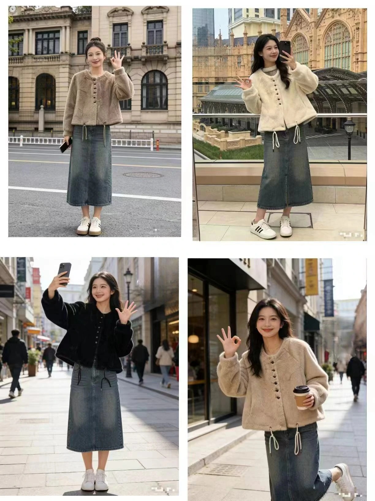 Crop coat