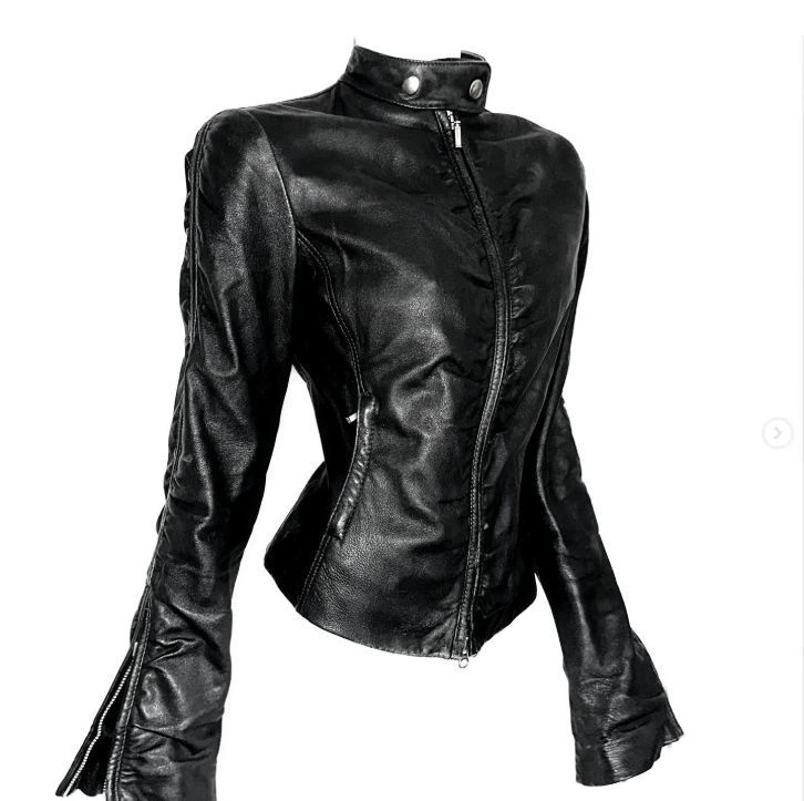 Jitrois Black Leather Jacket Kill