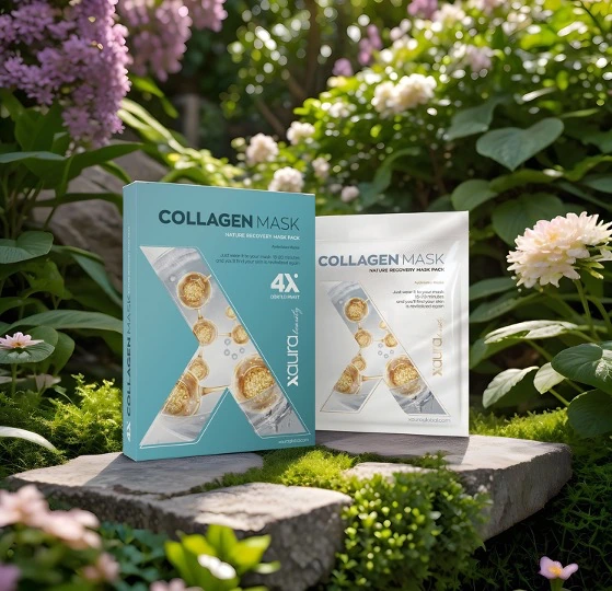 COLLAGEN MASK КОЛЛАГЕН МАСК NATURE RECOVERY MASK PACK Firming /4ширхэг/