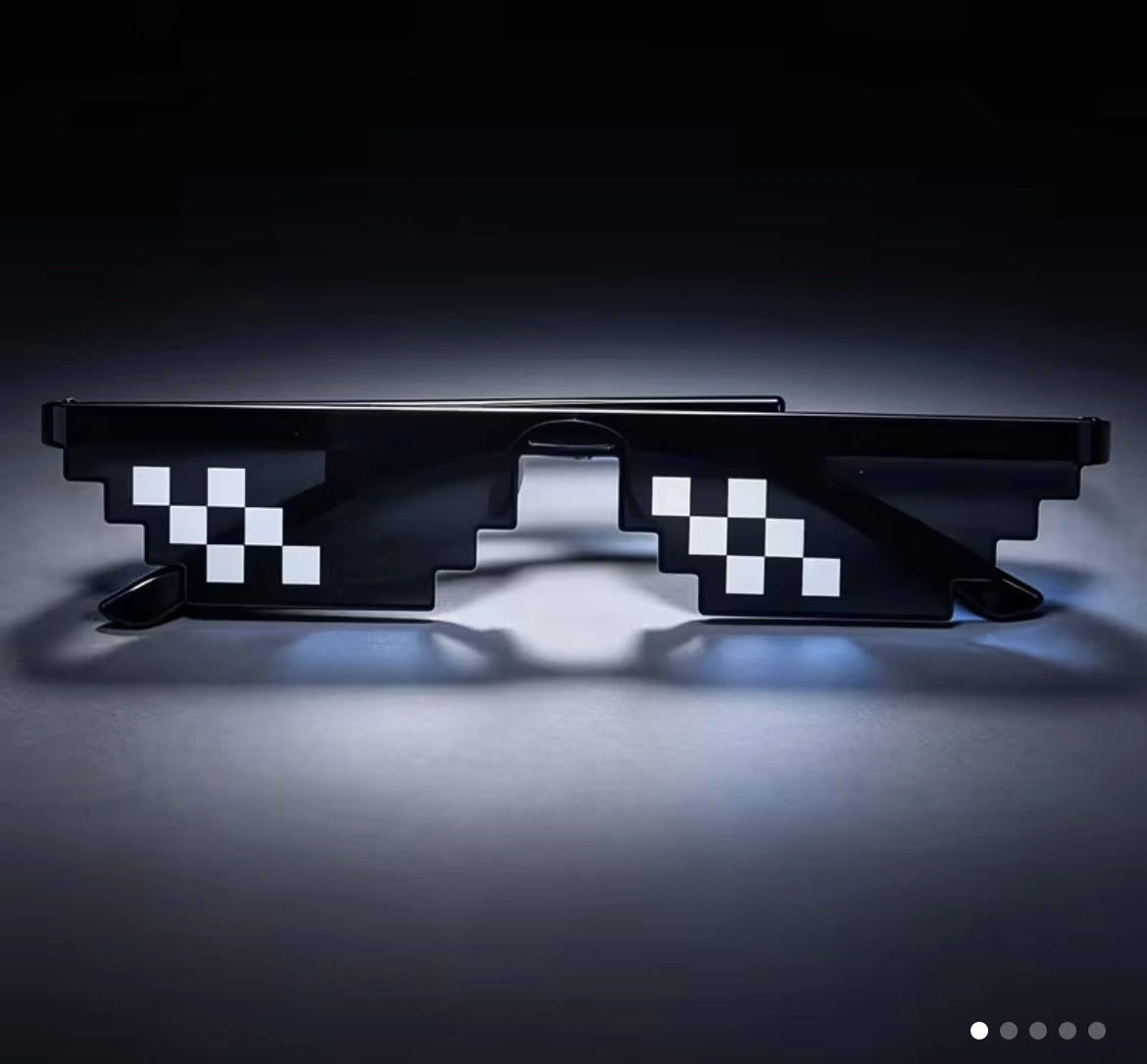 Minecraft glasses